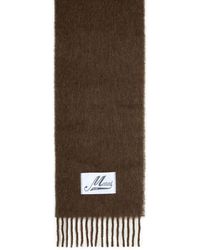 Marni - Bruine Alpacamix Sjaal - Lyst