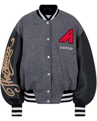 The Attico - Dark Bomber Jacket - Lyst
