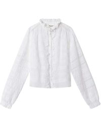 Isabel Marant - Peline Blouse Met Ruches - Lyst
