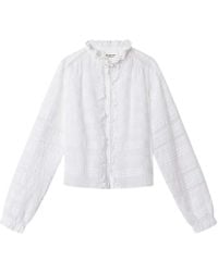 Isabel Marant - Peline Ruffled Shirt - Lyst