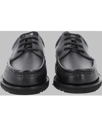 Paraboot - Leather Moc Toe Derby Shoes - Lyst