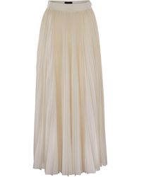 Fabiana Filippi - Pleated Jersey Skirt - Lyst