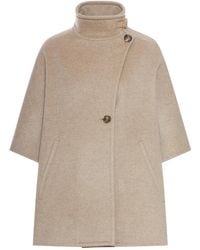 Max Mara - Lightweight Cashmere Drap Cape - Lyst