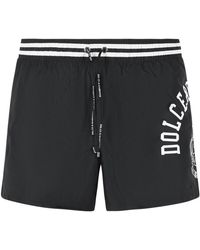 Dolce & Gabbana - Zwart Polyester Badpak - Lyst