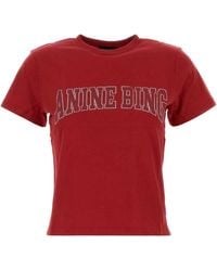 Anine Bing - Shelley Mini Tee - Lyst