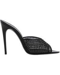Saint Laurent - Shoes > heels > heeled mules - Lyst