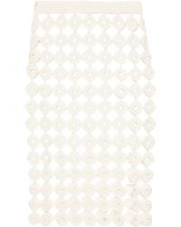 Wales Bonner - Stanza Knit Skirt - Lyst