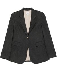 Alysi - Flannel Single Breasted Jacket - Lyst