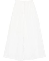 forte_forte - Forte Pantalón Forte De Algodón Bordado - Lyst