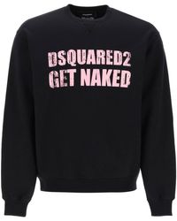 DSquared² - Cool fit bedrucktes sweatshirt - Lyst