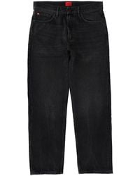 HUGO - Jeans With Logo Patch - Lyst