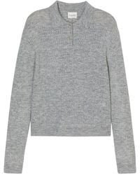 Closed - Wool Blend Polo Shirt - Lyst