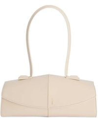 Jil Sander - Linea Leather Shoulder Bag - Lyst
