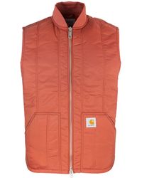 Carhartt - Giubbino Smanicato Lachlan Liner Vermillion - Lyst