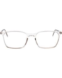 Saint Laurent - Rectangular Optical Sl 885 004 - Lyst