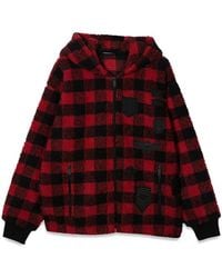 DSquared² - Plaid Hoodie Unisex - Lyst