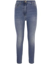 Elisabetta Franchi - Five-Pocket Jeans - Lyst