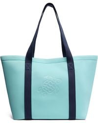 Vilebrequin - Polyester Tote Bag With Embossed Turtle Logo - Lyst
