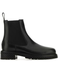 Off-White c/o Virgil Abloh - Combat Chelsea Boots - Lyst