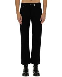 McQueen - Jeans With Logo - Lyst