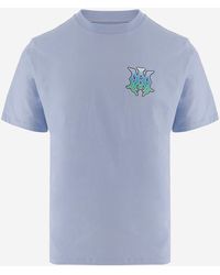 Amiri - Cotton T Shirt With Logo Print - Lyst