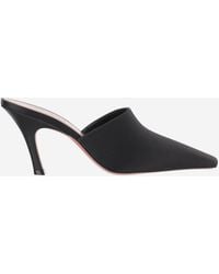 AMINA MUADDI - Mules Jamie Satin - Lyst