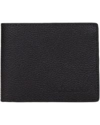 Testoni - Portafogli Uomo Pelle Nero - Lyst
