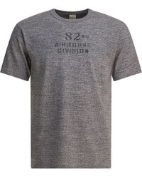 Buzz Rickson's - T-Shirt mit der Aufschrift "82nd Airborne Division". - Lyst