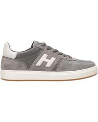 Hogan - Baskets Gris+Blanc - Lyst