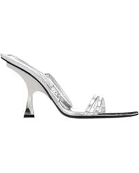 The Attico - Ester Sandals Leather - Lyst