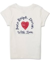 Polo Ralph Lauren - "Heart" Logo T-Shirt - Lyst