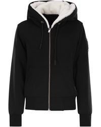 Moose Knuckles - Classic Bunny Sweatshirt Met Faux Bont - Lyst