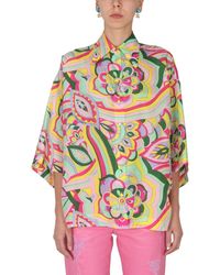 Dolce & Gabbana - Loose Printed Shirt - Lyst