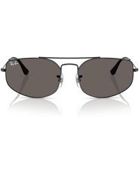 Ray-Ban - Sonnenbrille Rb3845 002/B1 Explorer 5 Schwarz/Dunkelgrau Unisex - Lyst