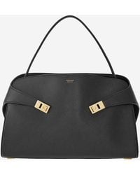 Ferragamo - Hug Soft Shoulder Bag - Lyst
