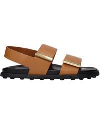 Tod's - Leather Sandals - Lyst