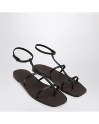 Brunello Cucinelli - Sandals With Precious Strap - Lyst