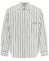 Dior - Camicia A Strisce Di Cotone - Lyst