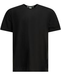 Comme des Garçons - Crew Neck T Shirt With Zipper Detail - Lyst