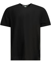 Comme des Garçons - Comme Des Garçons Overhemd T-shirt Met Ronde Hals En Ritssluiting - Lyst