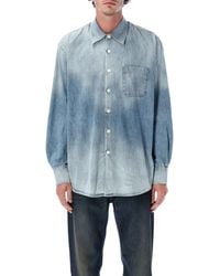 Our Legacy - Oversized Vintage Denim Shirt - Lyst