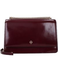 Tory Burch - Red Leather Crossbody Bag - Lyst