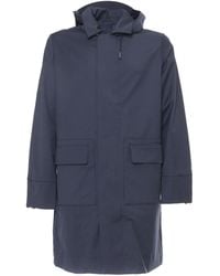 K-Way - Poirol Tech Wool Blend 3/4 Length - Lyst