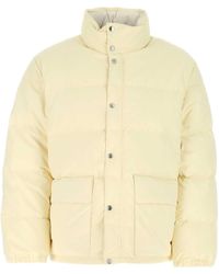 Jil Sander - Cream Polyester Down Jacket - Lyst
