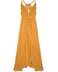 120% Lino - Effortless Mini Dress For - Lyst