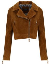 Myskin - Fringed Short Jacket - Lyst