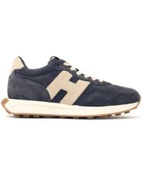 Hogan - 'H601' Suede Sneakers - Lyst
