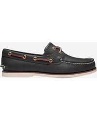 Timberland - Classic Boat Leather Loafers - Lyst