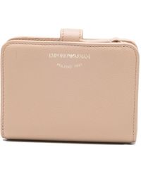 Emporio Armani - Leather Bifold Wallet - Lyst