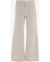 Haikure - Ribbed Cotton Velvet Pants - Lyst